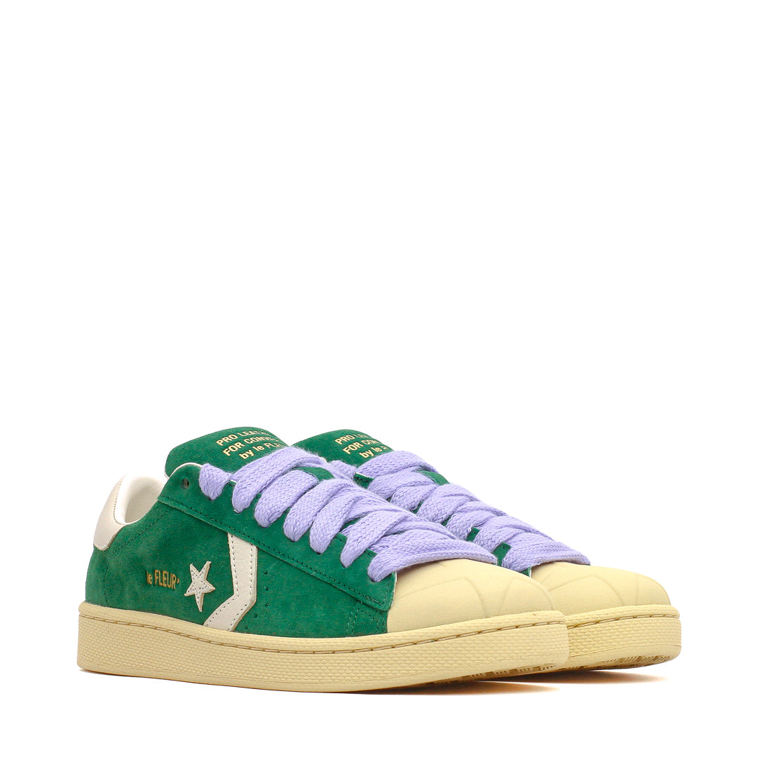 Converse x GOLF le FLEUR* Men Pro Leather Green Lavender A20366C-300