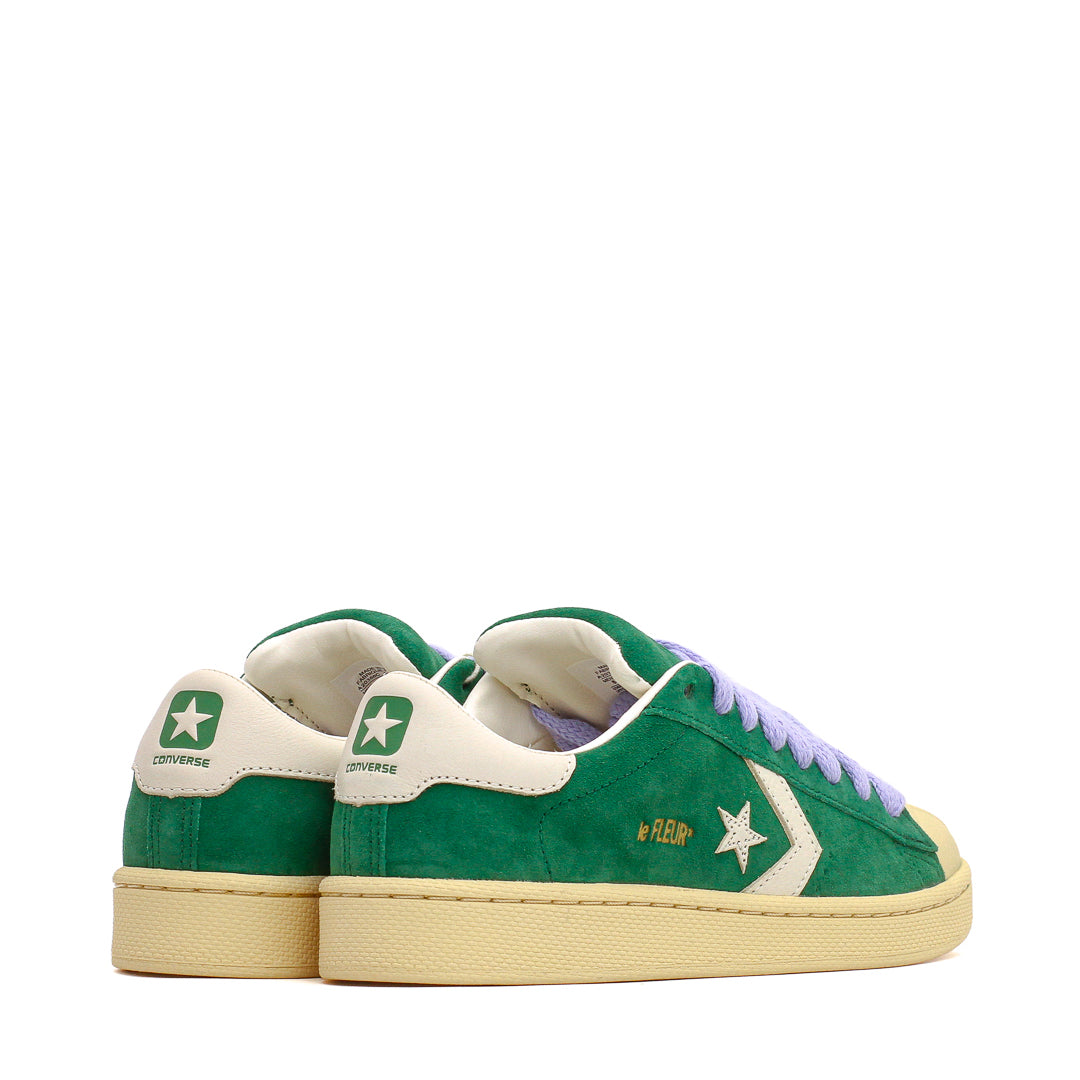Converse x GOLF le FLEUR* Men Pro Leather Green Lavender A20366C-300