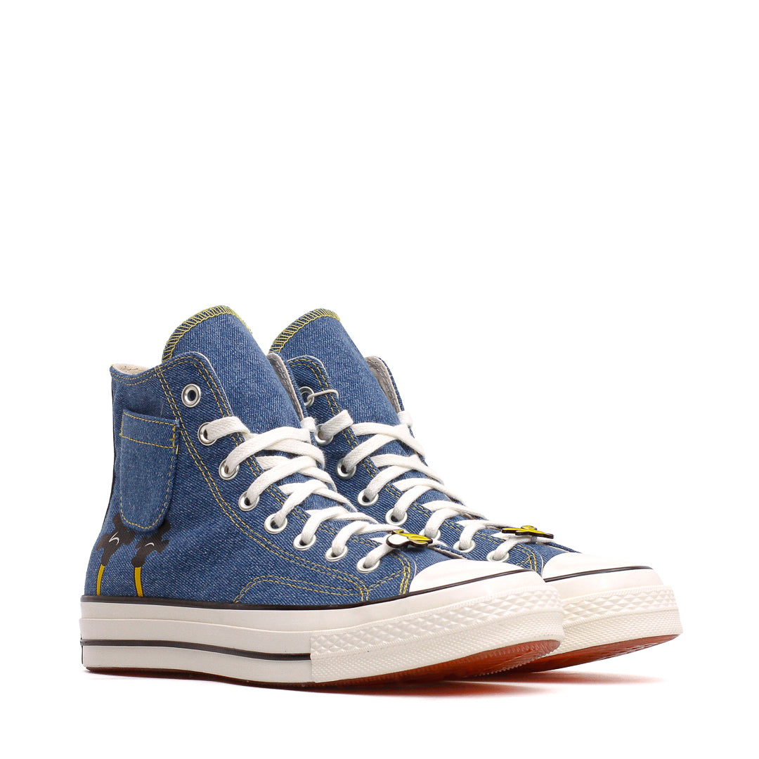 Converse x Minions Men Chuck 70 Hi Blue Egret Black A21402C-400