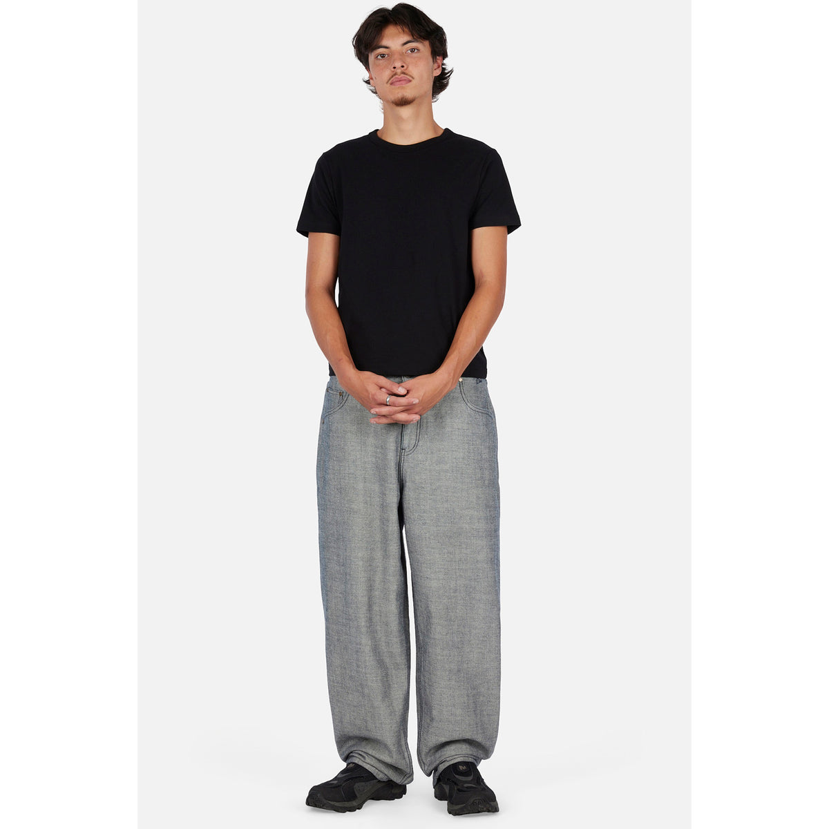 Dime Baggy Denim Pants Reversed Indigo