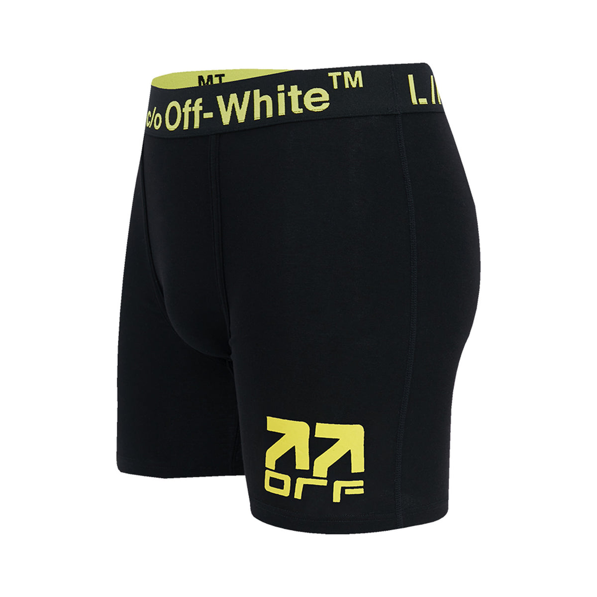 L/AB c/o Off-White Belt Printed Boxer Brief Black