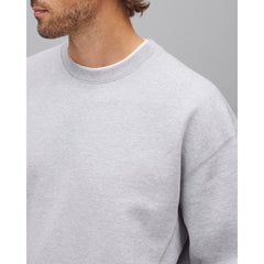 Reigning Champ Brushed Fleece '97 Relaxed Crewneck Heather Grey