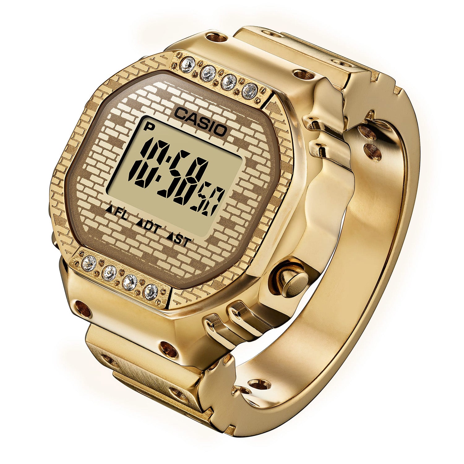 Casio x J Balvin Gold Ring Watch CRW001JB-9 Secondary image