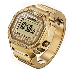 Casio x J Balvin Gold Ring Watch CRW001JB-9