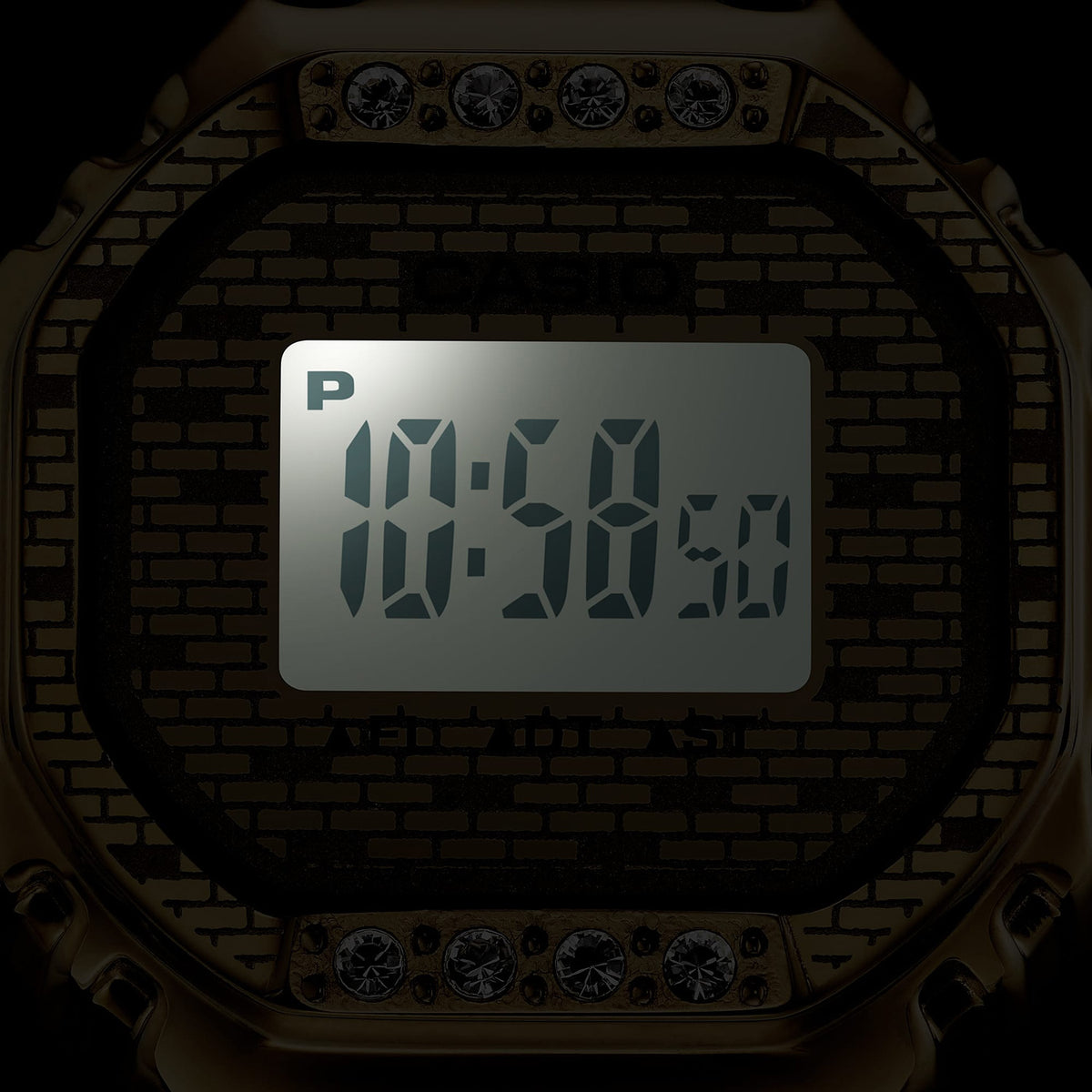 Casio x J Balvin Gold Ring Watch CRW001JB-9