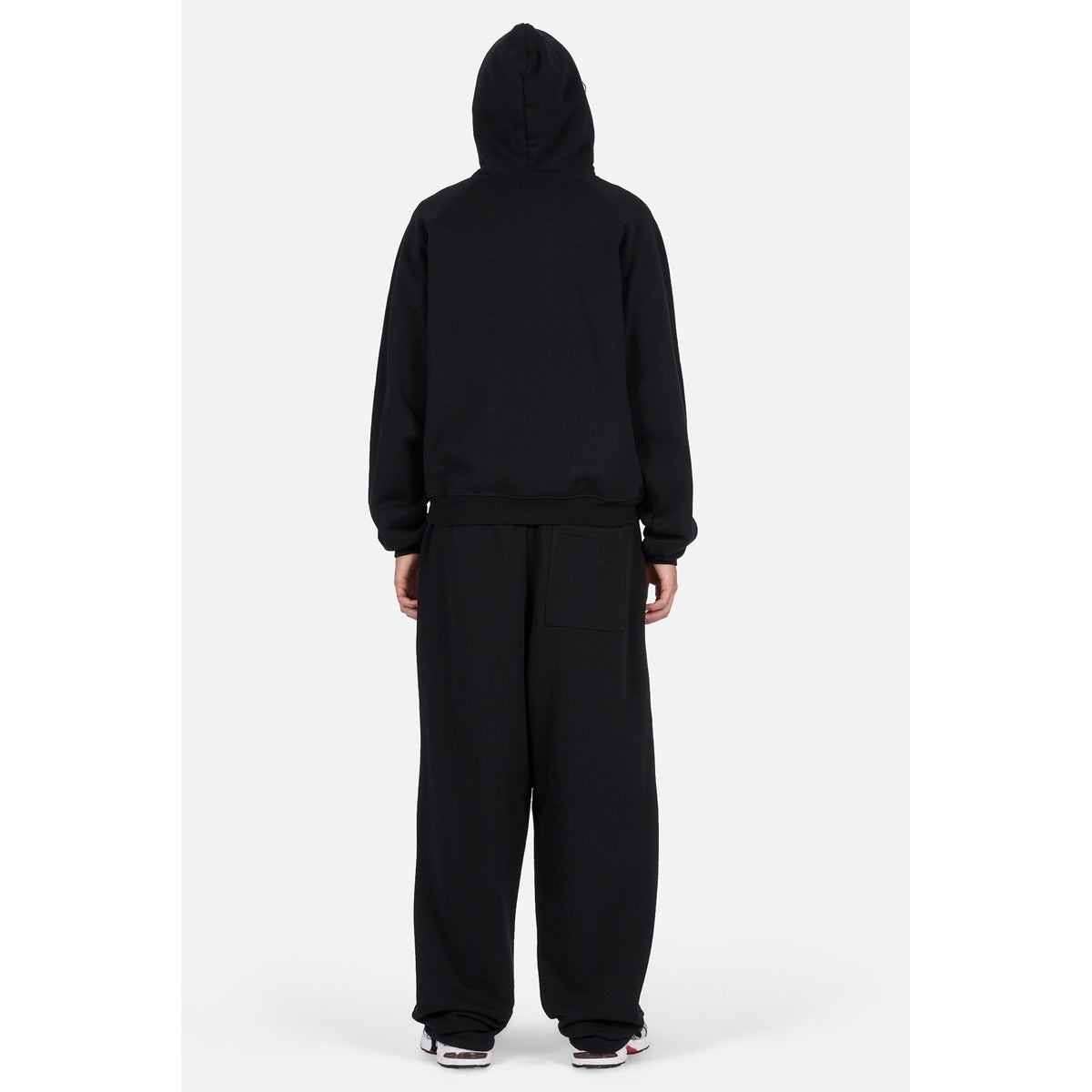 Dime Classic Small Logo Zip Hoodie Black