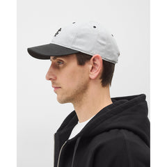 Reigning Champ Colour Block Monogram Strapback Cap Concrete Black