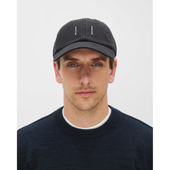 Reigning Champ Cotton Chino Low Pro Strapback Cap Washed Black