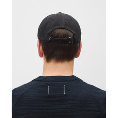 Reigning Champ Cotton Chino Low Pro Strapback Cap Washed Black
