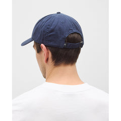 Reigning Champ Cotton Chino Low Pro Strapback Cap Washed Navy