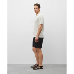 Reigning Champ Cotton Linen Victor Polo Ivory