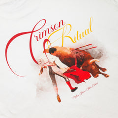 Solestop Crimson Ritual Washed Boxy Tee White