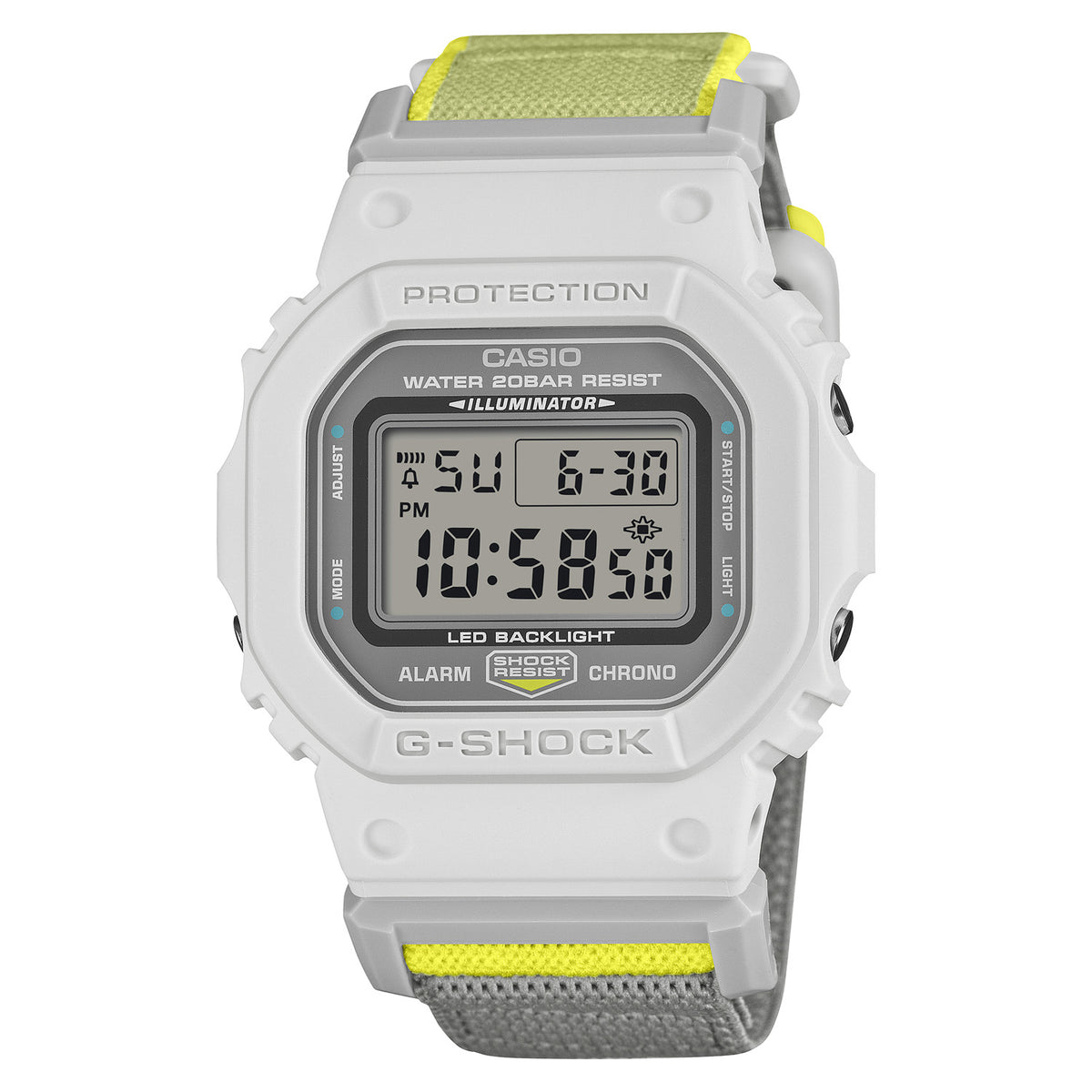 Casio G-Shock Digital Series 5600 White DW5600MNC-7A8 Main image