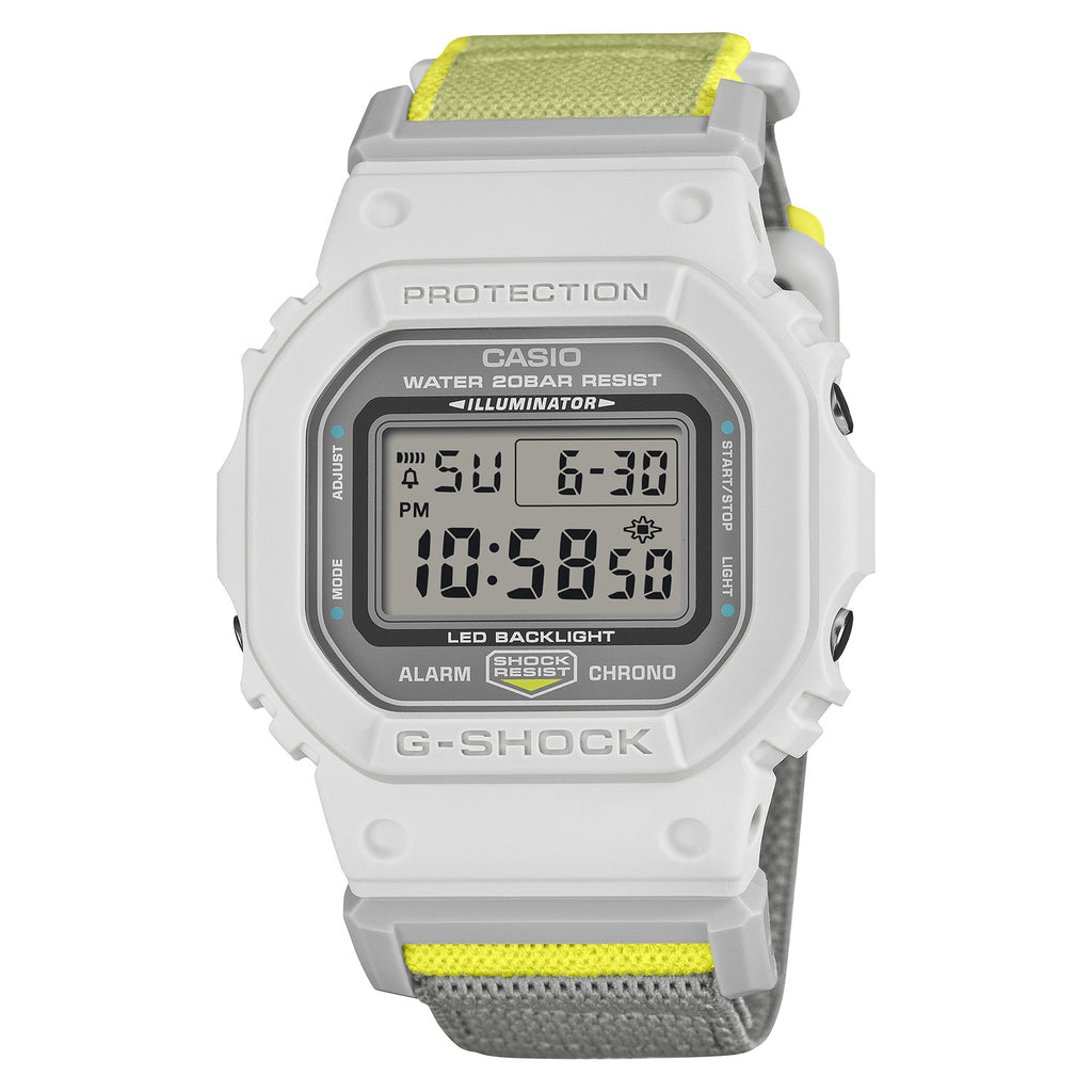 Casio G-Shock Digital Series 5600 White DW5600MNC-7A8 – Solestop.com