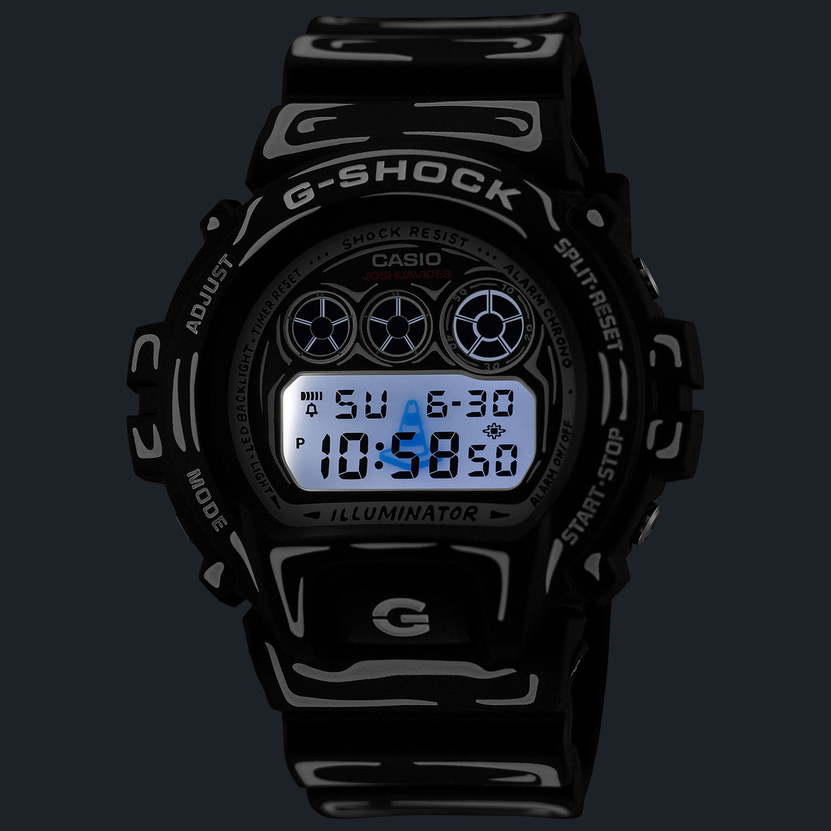 Casio G-Shock x Joshua Vides 6900 Series DW6900JV-1