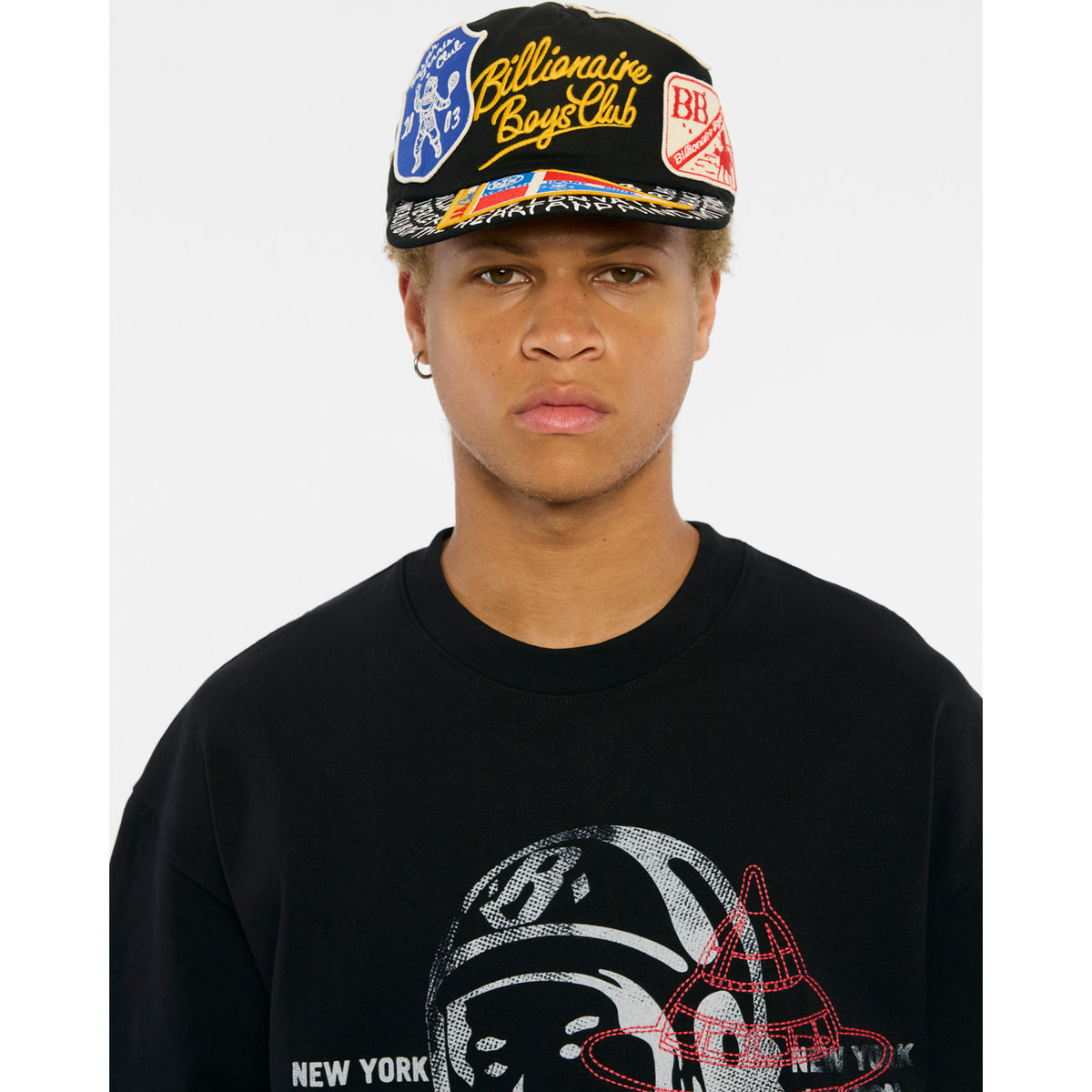 Billionaire Boys Club BB Decorated Hat Lapis Black