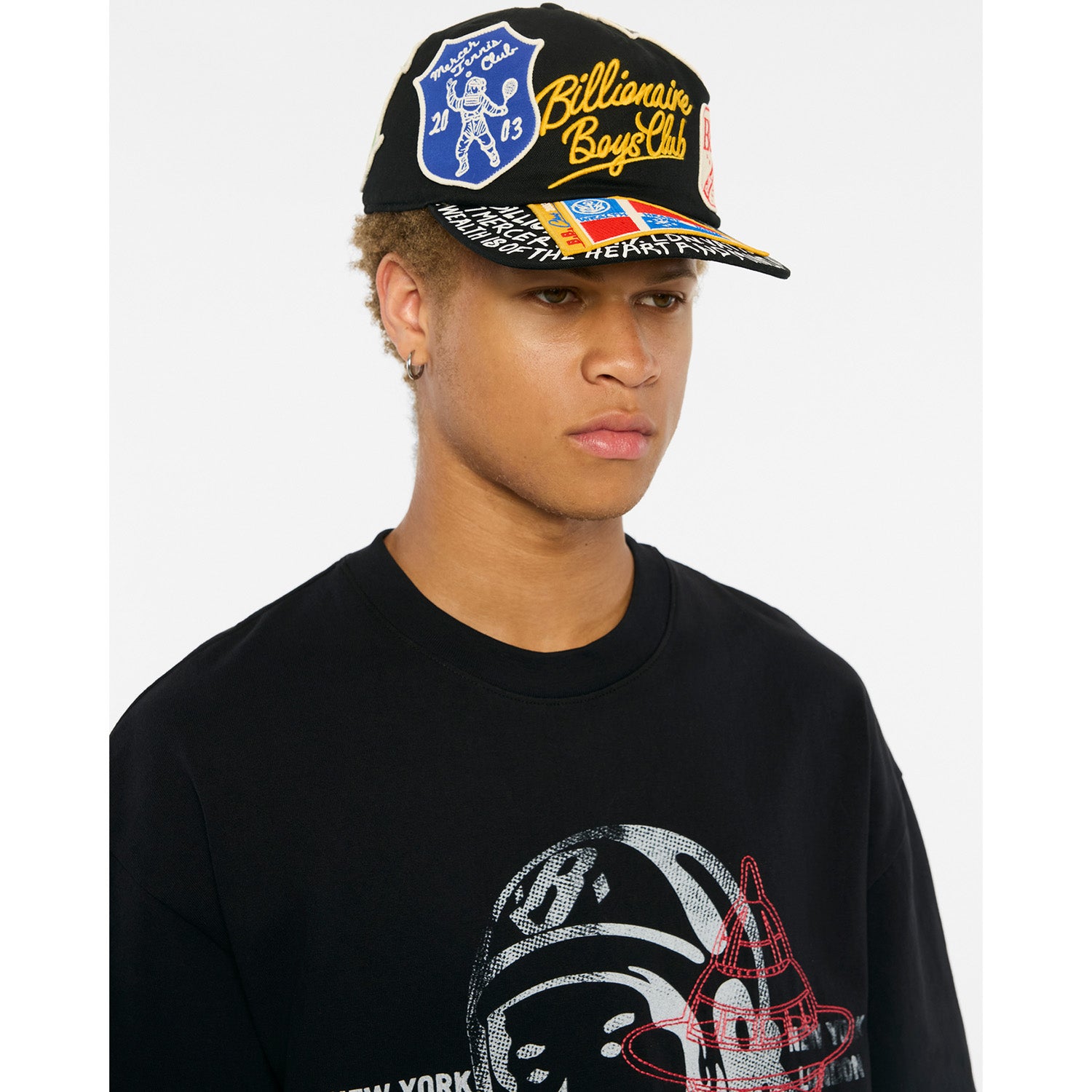 Billionaire Boys Club BB Decorated Hat Lapis Black