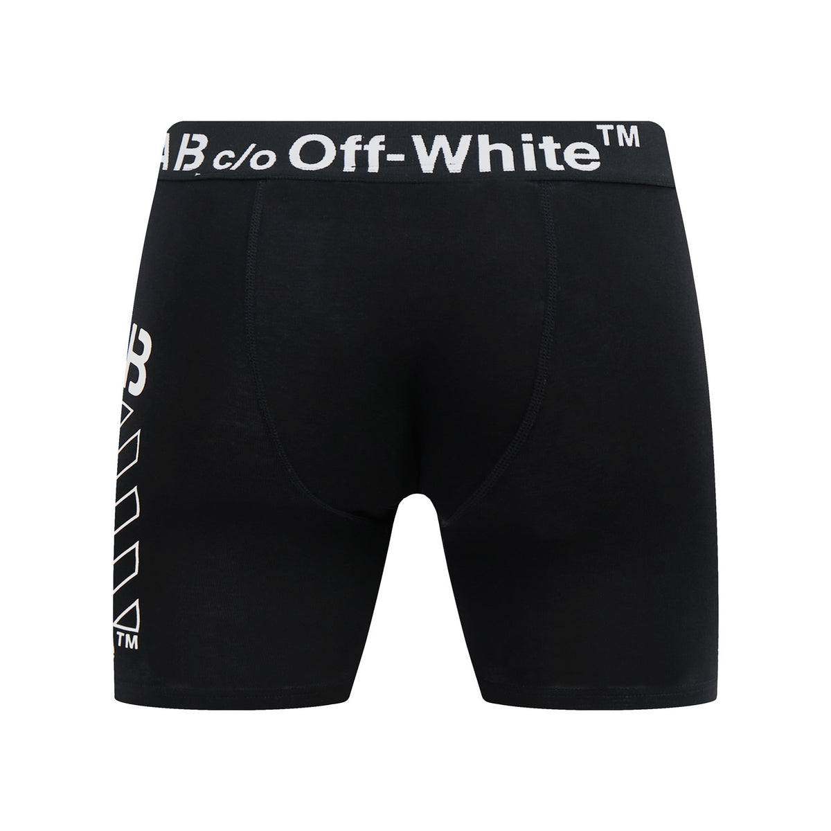 L/AB c/o Off-White Diags Clamp Diags Printed Boxer Brief Black