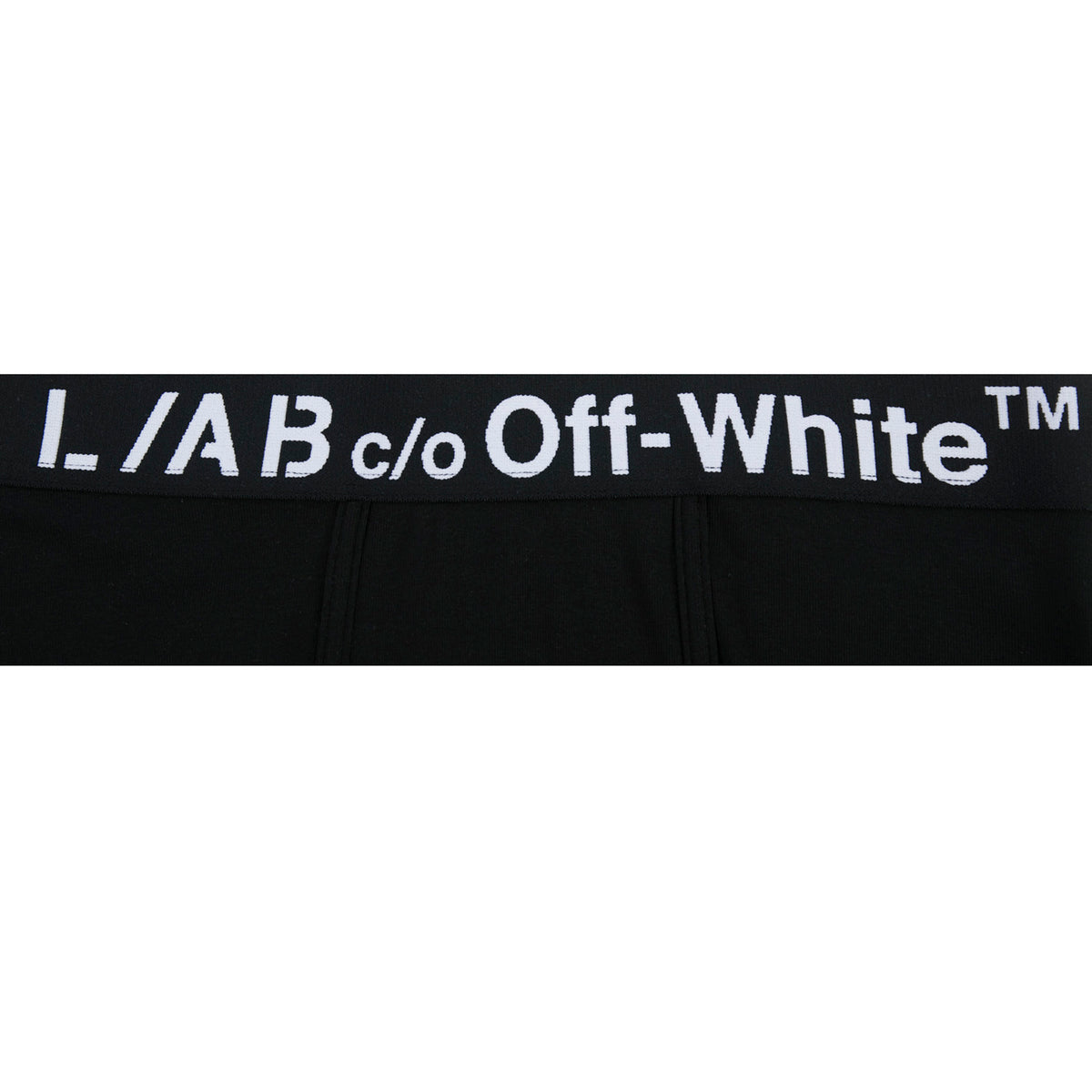 L/AB c/o Off-White Diags Clamp Diags Printed Boxer Brief Black