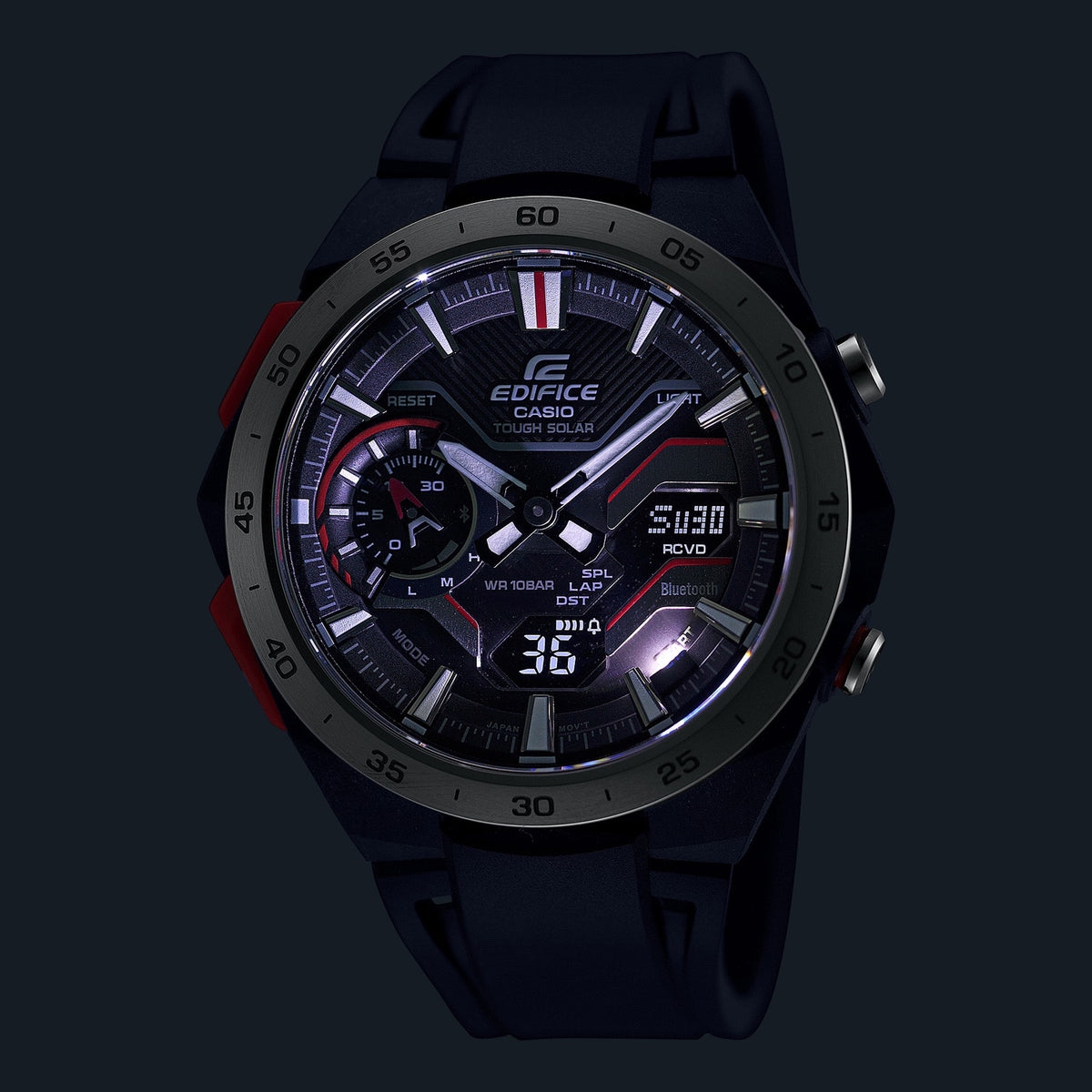Casio Edifice Windflow Silver ECB2200P-1A