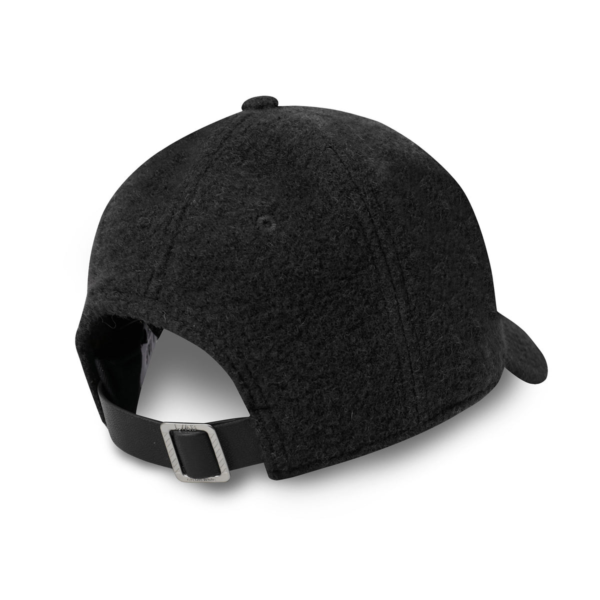 L/AB c/o Off-White Embroidered Curved Brim Sherpa Cap Black