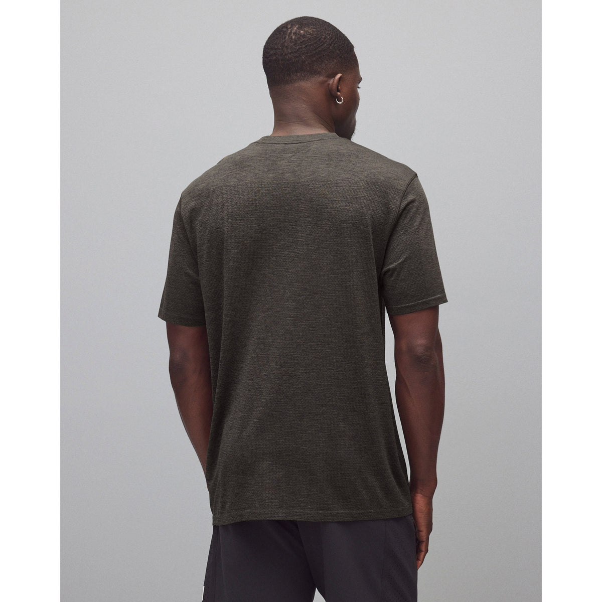 Reigning Champ Engineered Mesh Zone T-Shirt Heather Graphite
