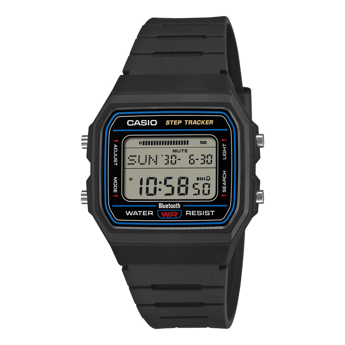 Casio Digital Black FB100W-1A Main image