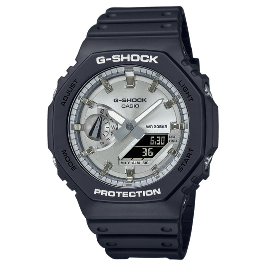 Casio G-Shock 2100 Series Silver GA2100SB-1A