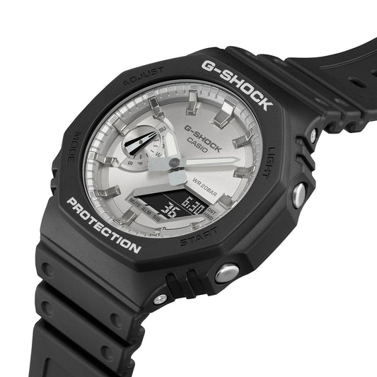 Casio G-Shock 2100 Series Silver GA2100SB-1A