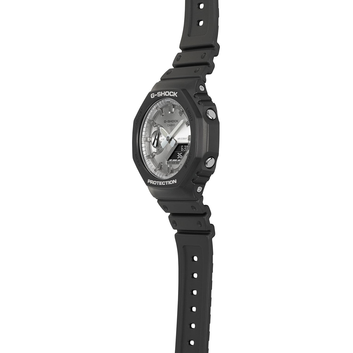 Casio G-Shock 2100 Series Silver GA2100SB-1A