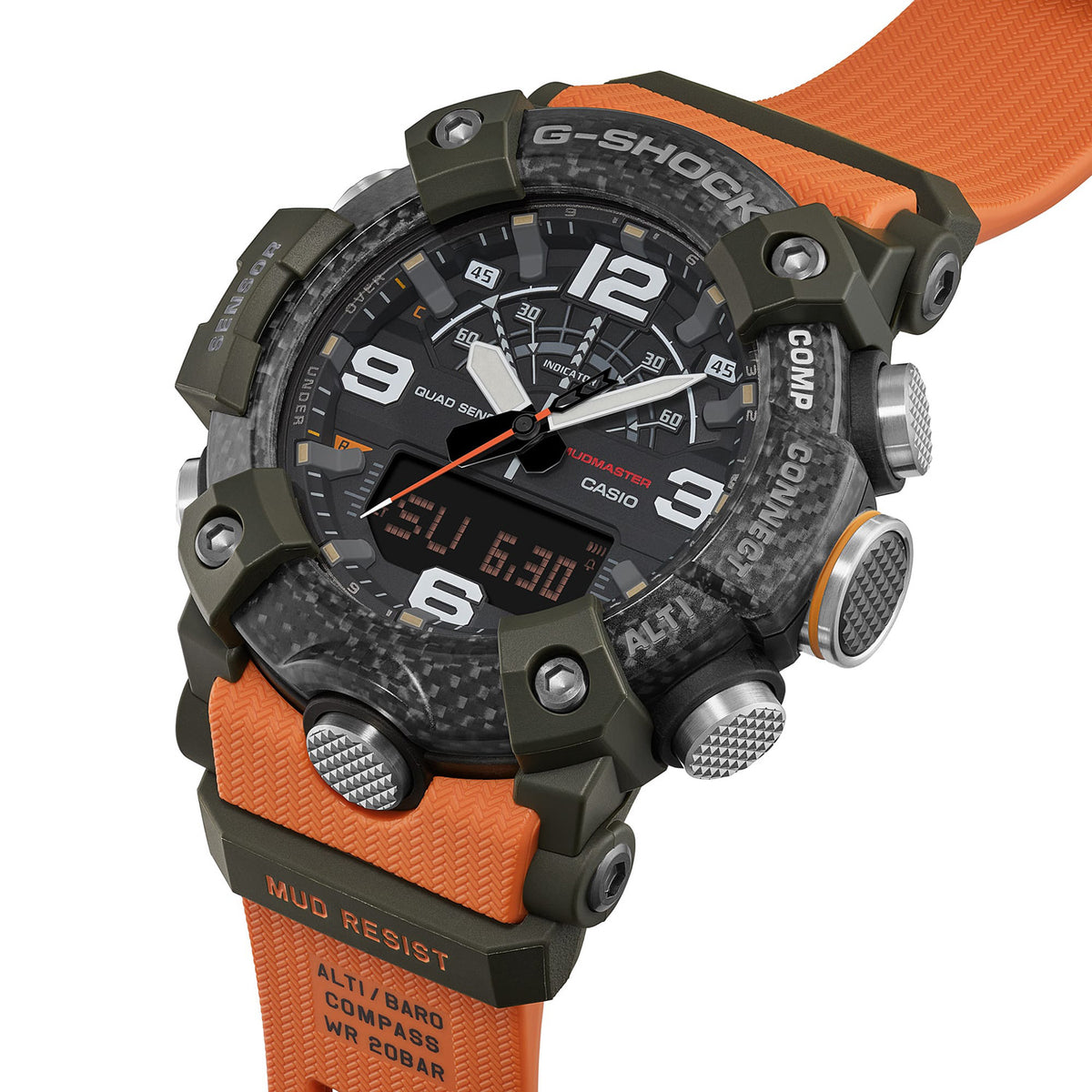 Casio Master of G-Land Mudmaster Orange GGB100X-1A9