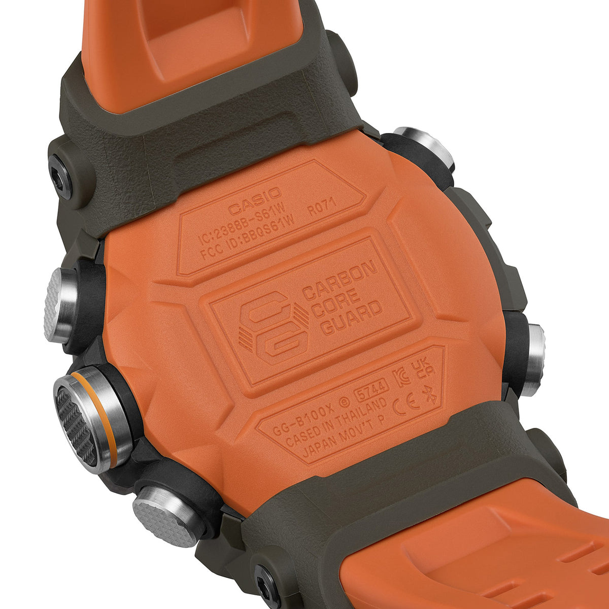 Casio Master of G-Land Mudmaster Orange GGB100X-1A9
