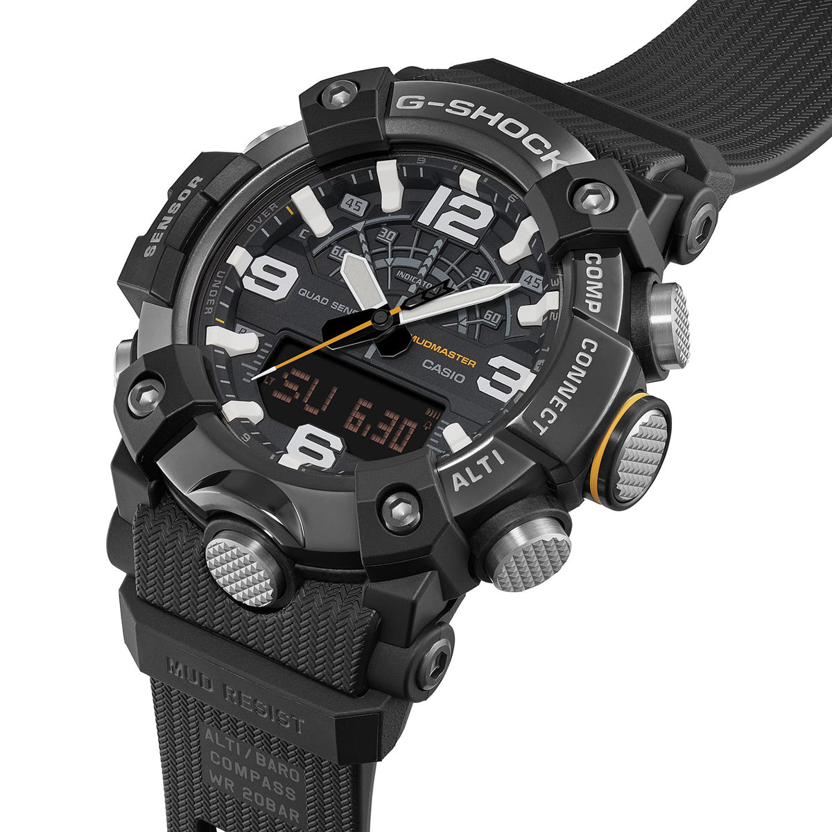 Casio Master of G-Land Mudmaster Black Silver GGB100XMB-1A
