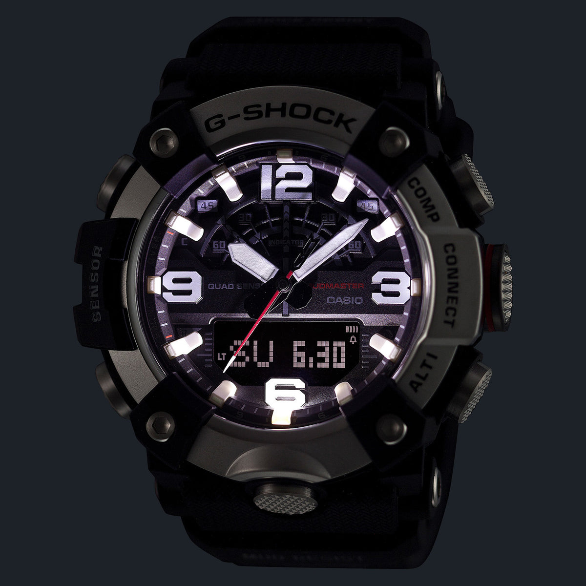 Casio Master of G-Land Mudmaster Black Silver GGB100XMB-1A