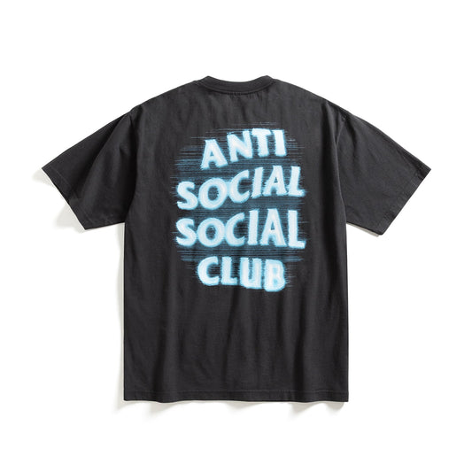 Anti Social Social Club Glow In The Dark Tee Black