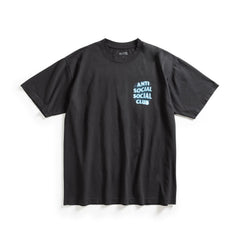 Anti Social Social Club Glow In The Dark Tee Black