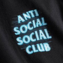 Anti Social Social Club Glow In The Dark Tee Black