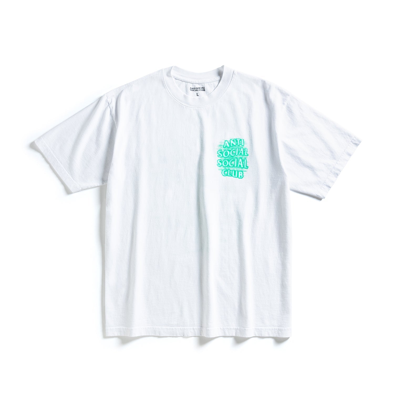 Anti Social Social Club Glow In The Dark Tee White Secondary image