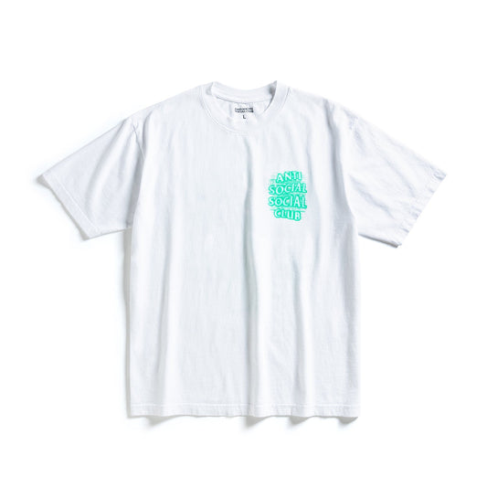 Anti Social Social Club Glow In The Dark Tee White
