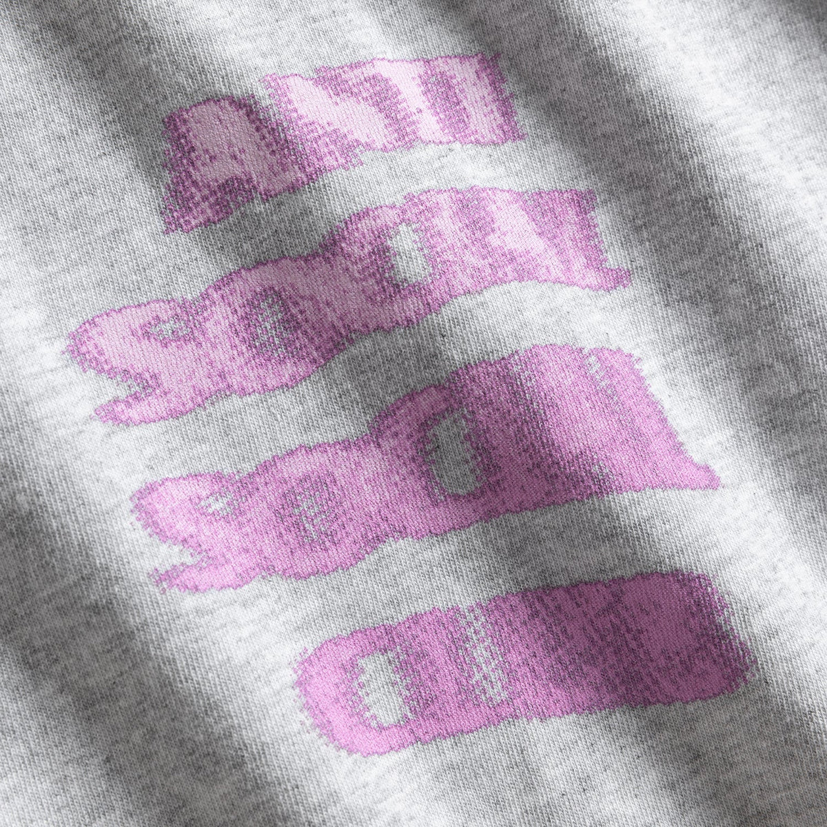 Anti Social Social Club Halftone Mind Games Tee Grey