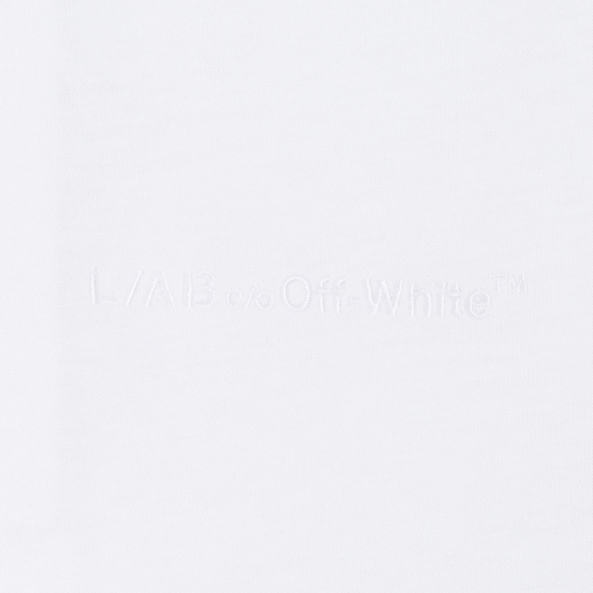 L/AB c/o Off-White Horizontal Chest Logo Classic Crew Undershirts Black/White/Heather Grey - 3PK