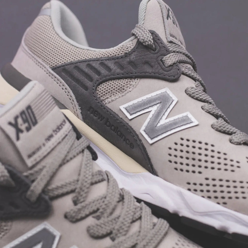 New Balance X-90 Lifestyle Grey White - (MSX90GL)