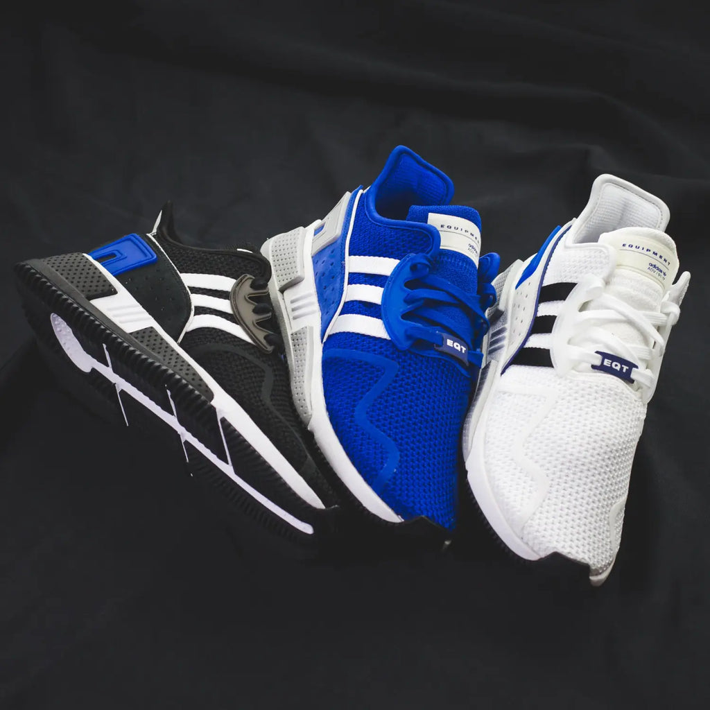 adidas Originals EQT Cushion ADV Blue Pack - Black (CQ2374) / White (CQ2379) / Blue (CQ2380)