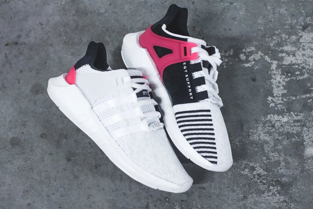 Adidas Originals White/Turbo Red Equipment Support EQT Pack - EQT ADV (BB2791) / EQT ADV Primeknit (BA7496) / EQT ADV BOOST 93-17 (BA7473)