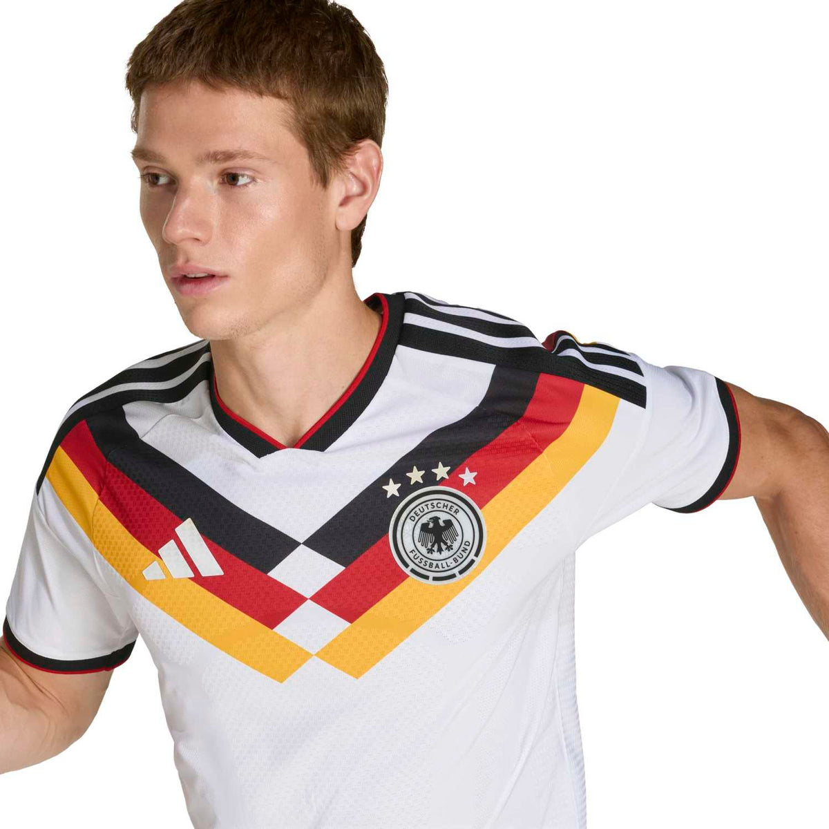Adidas Germany 26 Home Authentic Jersey White