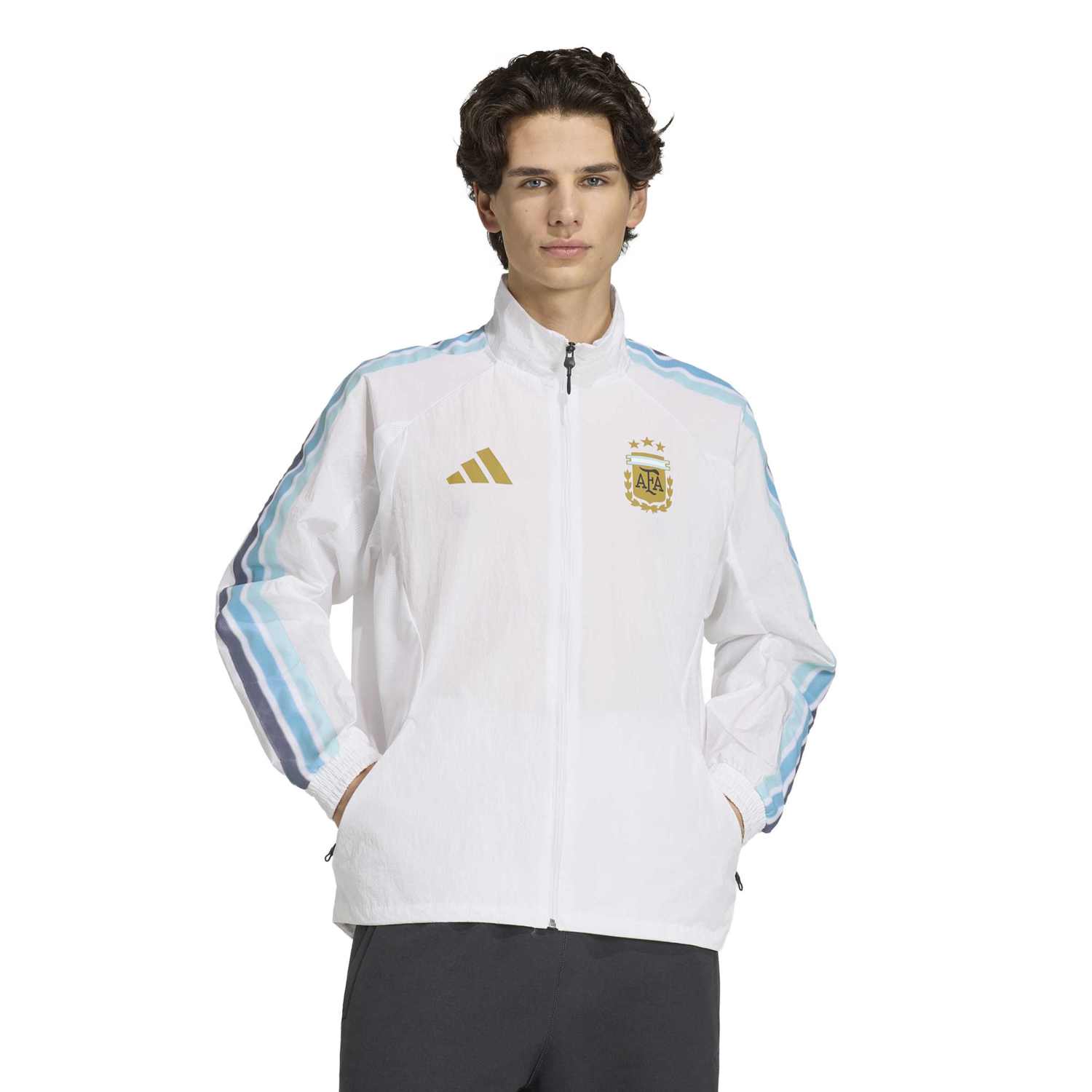 Adidas Argentina Home Anthem Jacket White Secondary image