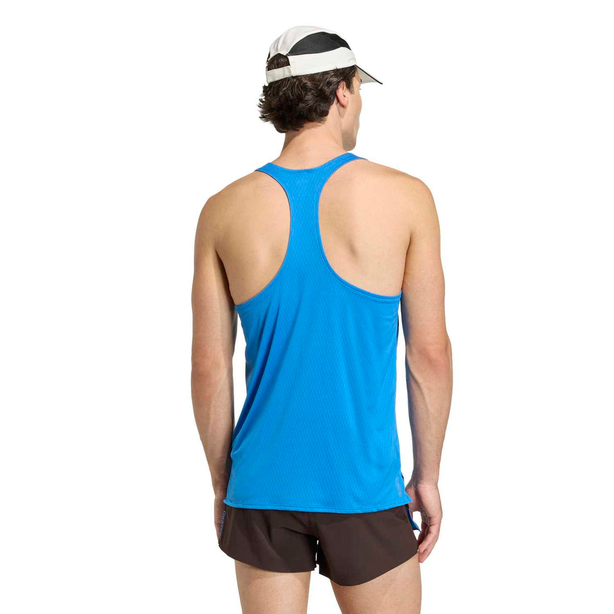 Adidas Adizero Archive Running Tank Top T-Shirt Blue