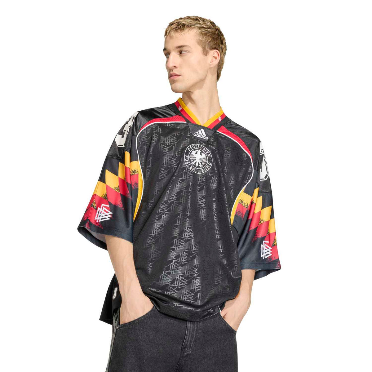 Adidas Bringback Remixed Germany Jersey Black