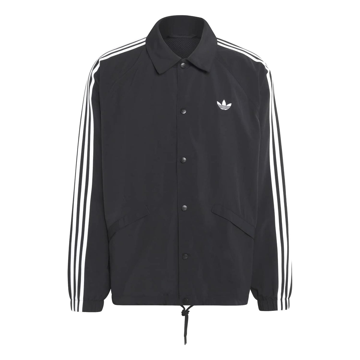 Adidas 3-Stripes Coach Jacket Black