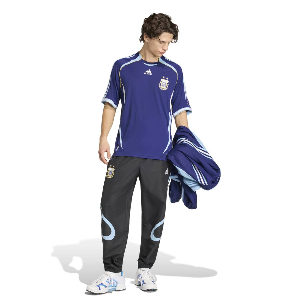 Adidas Argentina Away Jersey 2006 Blue